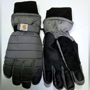 Carhartt Womens Quilts Insulated Gloves Adjustable Tech Friendly Ski Metallic